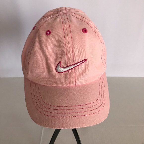 Nike Other - NWOT Nike Toddler's Girl's Child's100% Cotton Pink Baseball Cap Swoosh Logo Hat